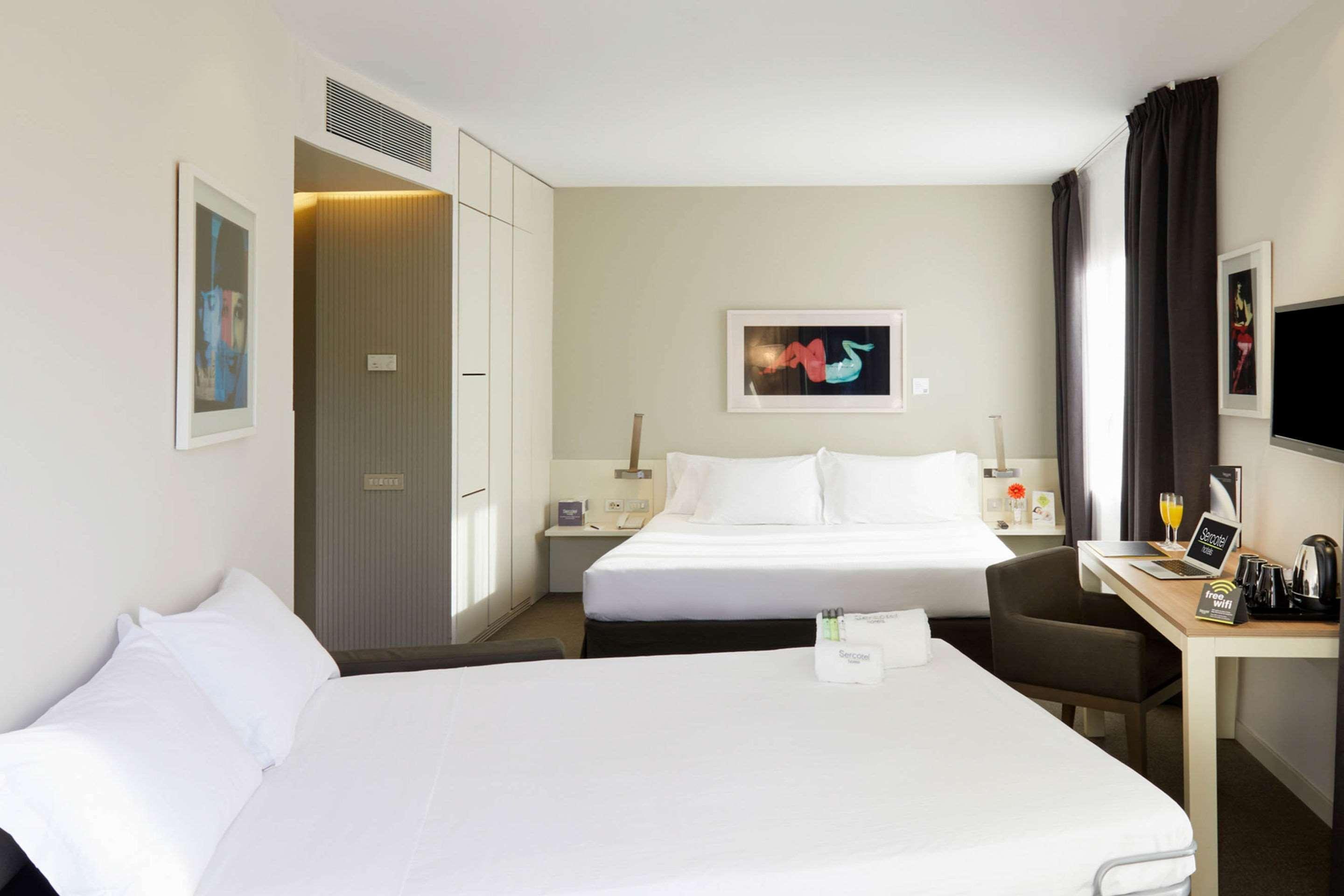 Sercotel Amister Art Hotel Barcelona Bagian luar foto